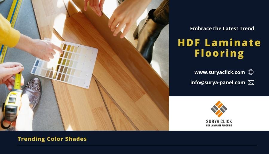 Trending Colour Shades of HDF Laminate Flooring