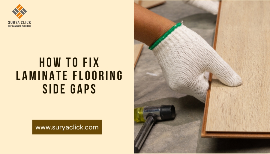 Fix Laminate Flooring Side Gaps